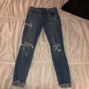 Pistola Skinny Ripped Jeans